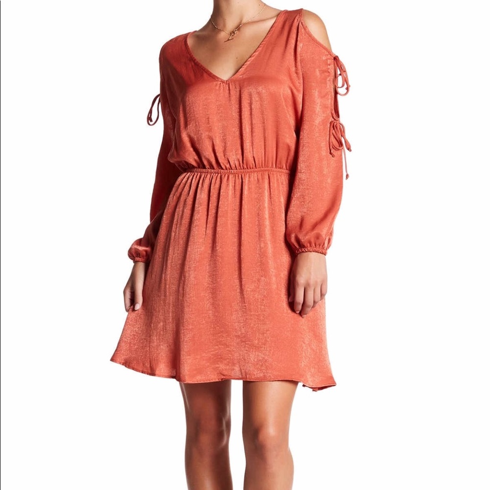 Vanity Room cold shoulder Dress / NEW